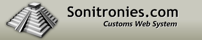 Sonitronies Customs Web System