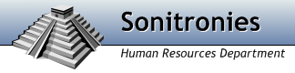Sonitronies: Human Resources